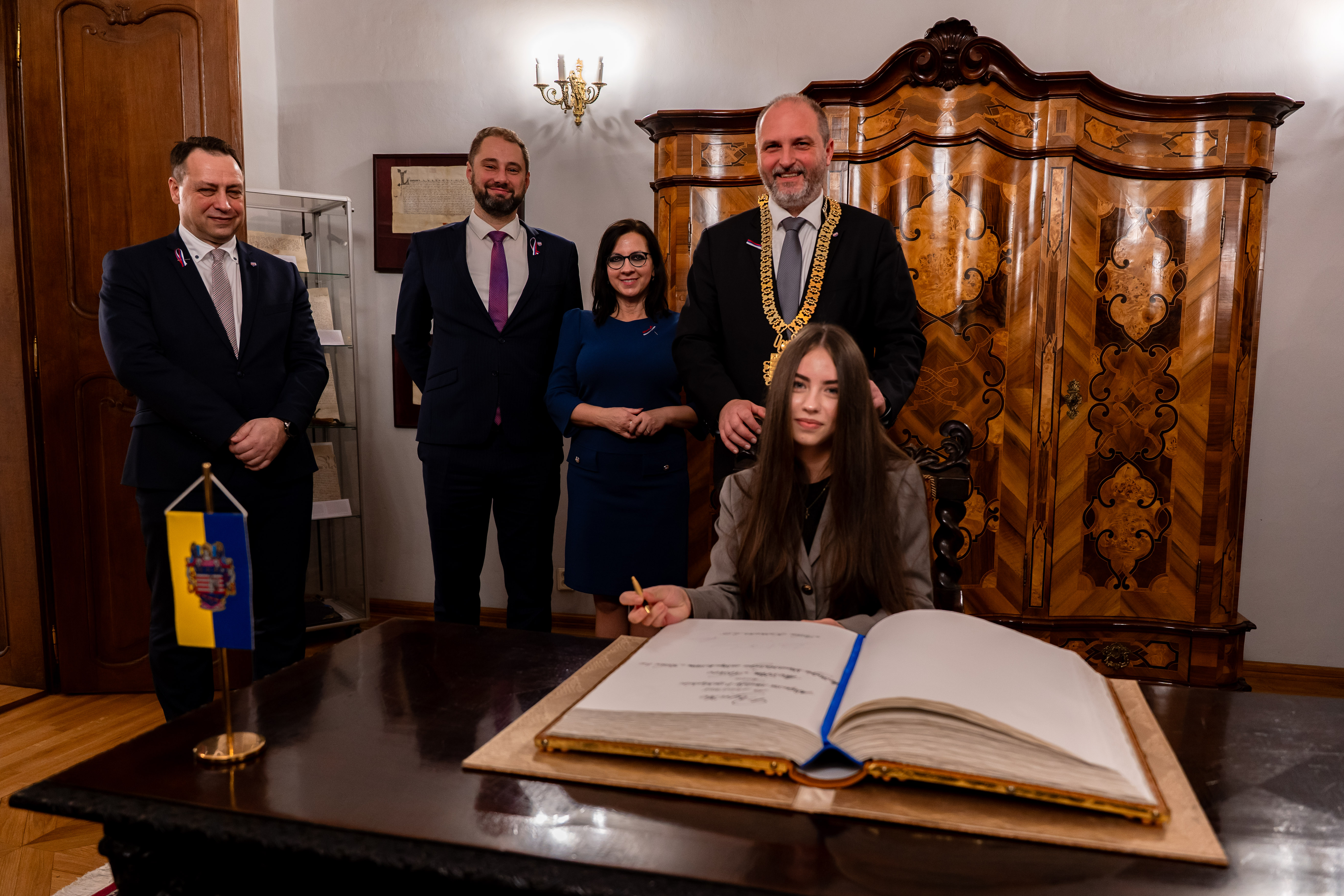 Podpis dohody o spolupraci so studentskym parlamentom-42